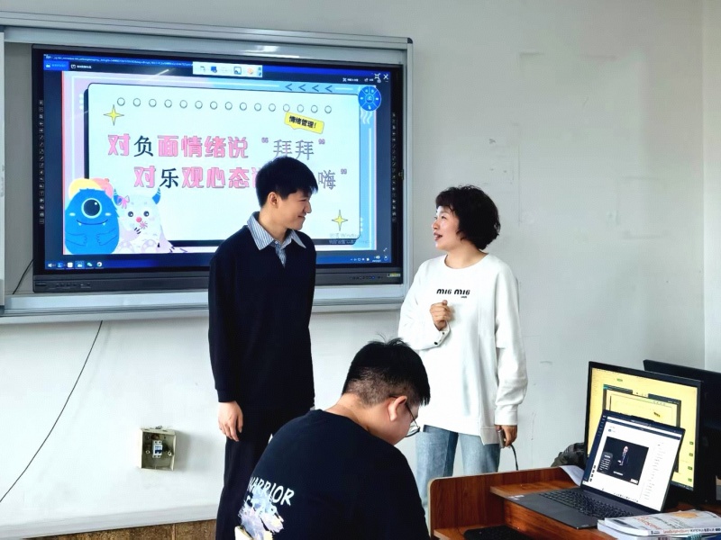 学院开展“5.25”心理健康宣传教育月系列活动——“情绪气象站” 主题活动